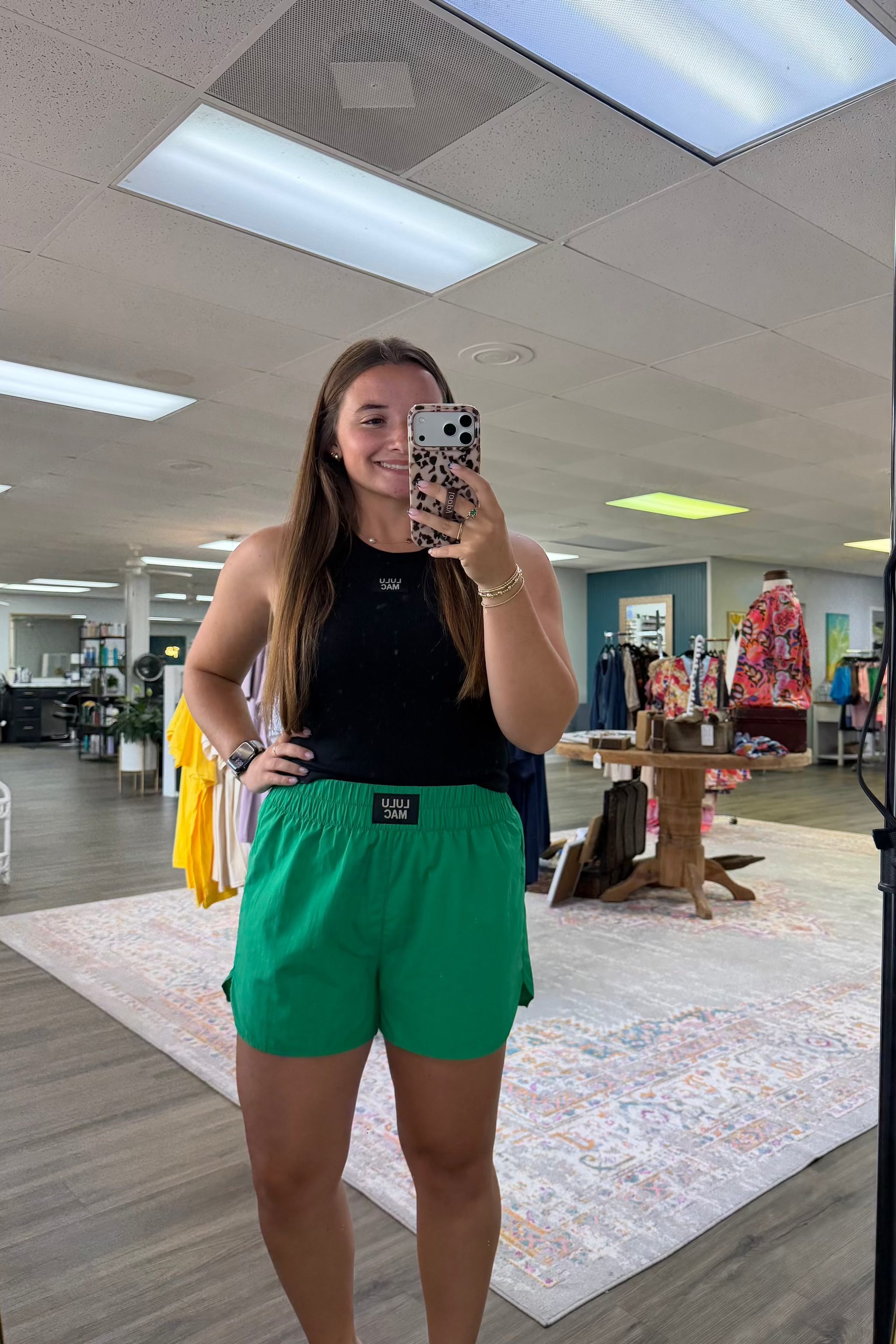Lulu Mac Black Tank