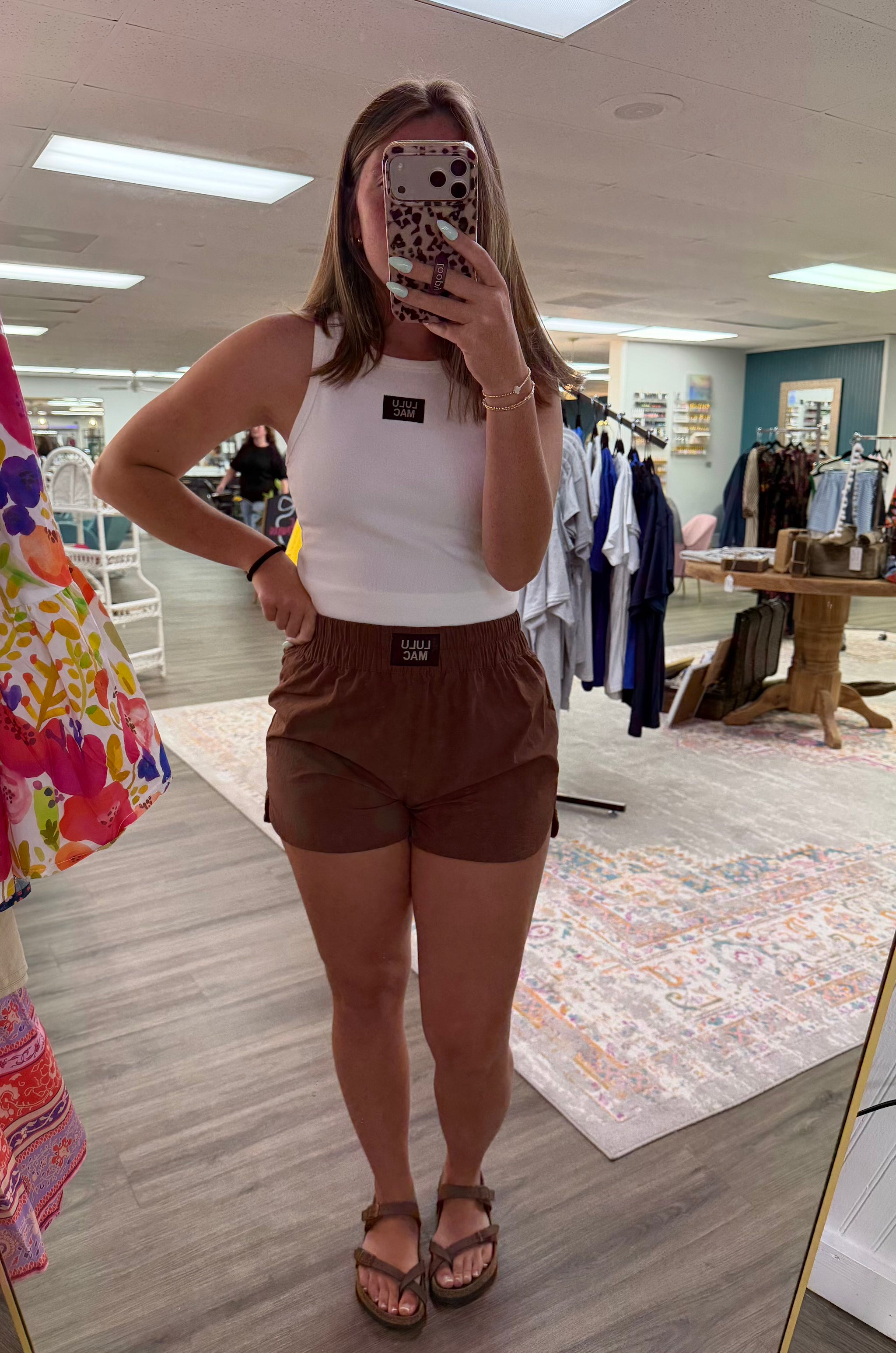 Lulu Mac White Tank