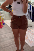 Lulu Mac Brown Shorts