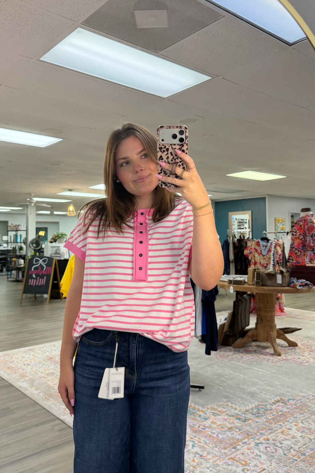 LA Pink Stripe