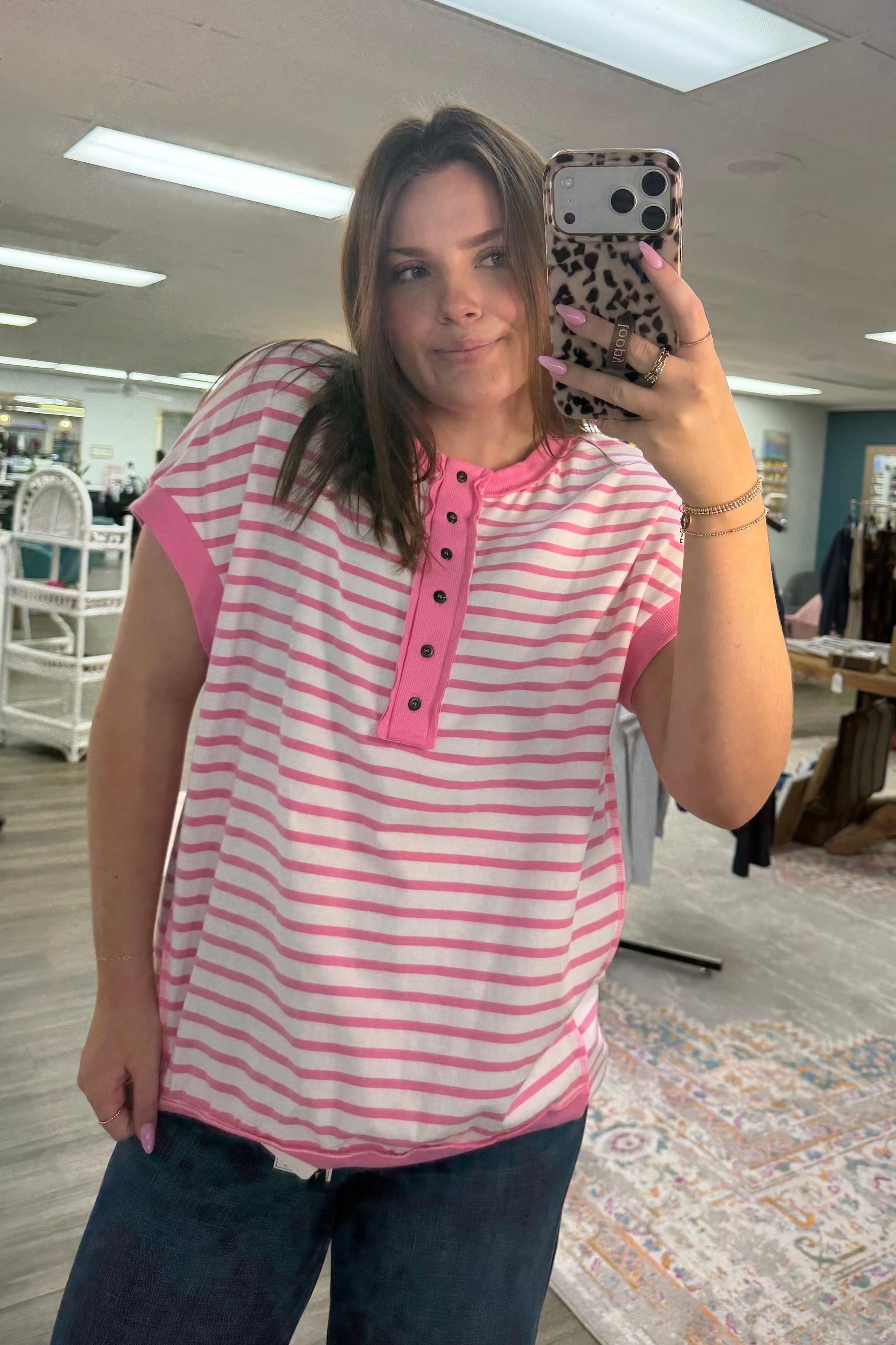 LA Pink Stripe