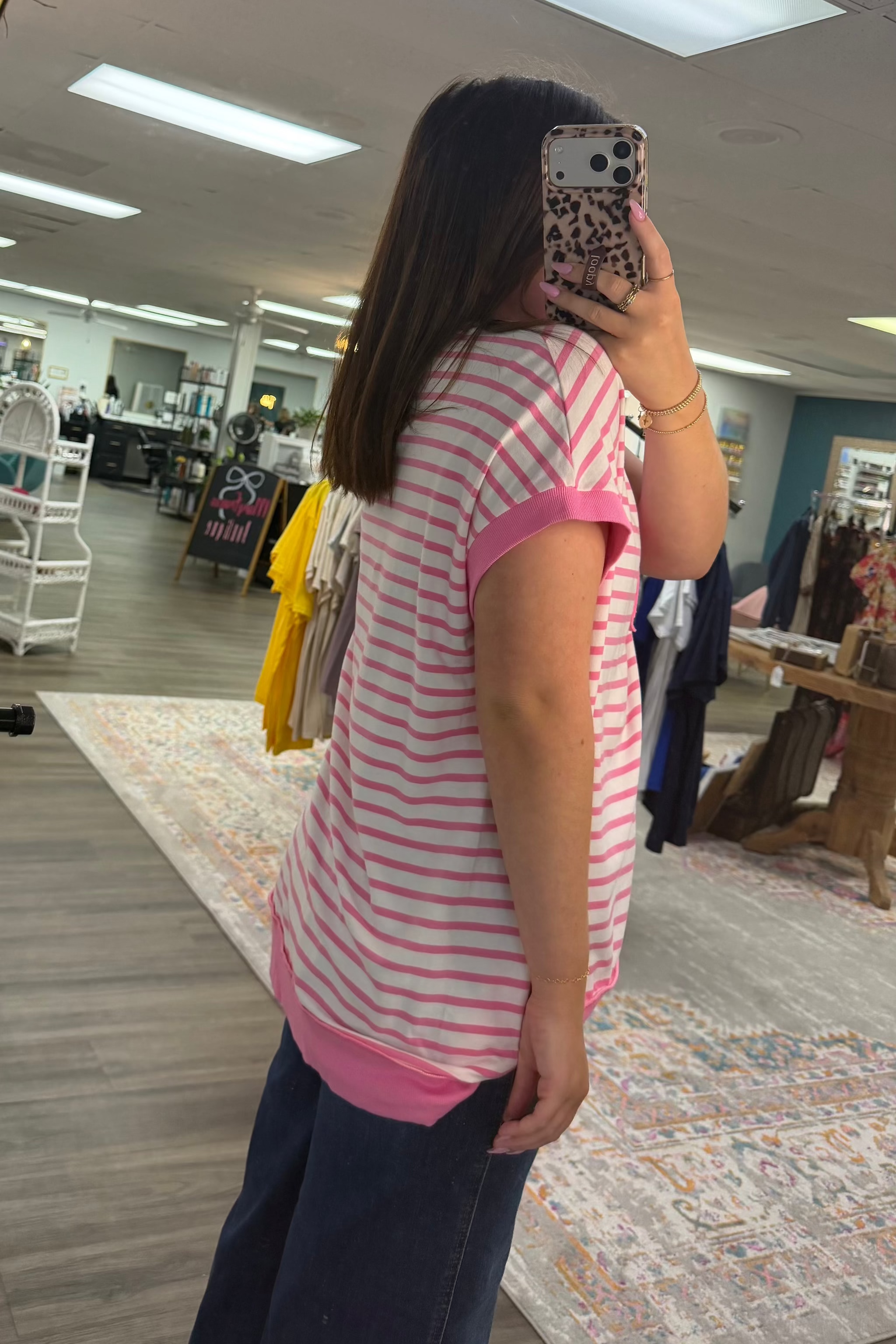 LA Pink Stripe