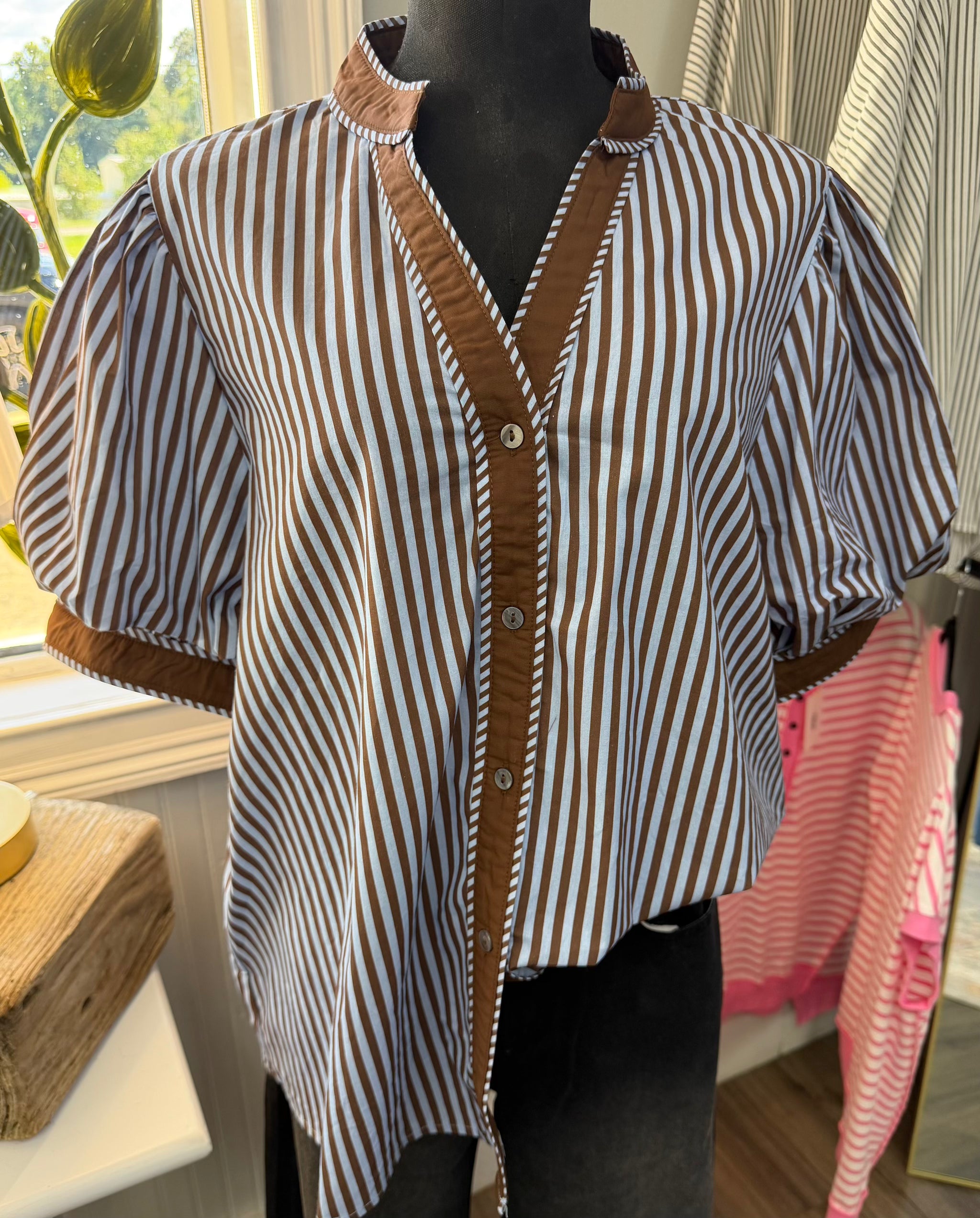 Cozy Stripe Top