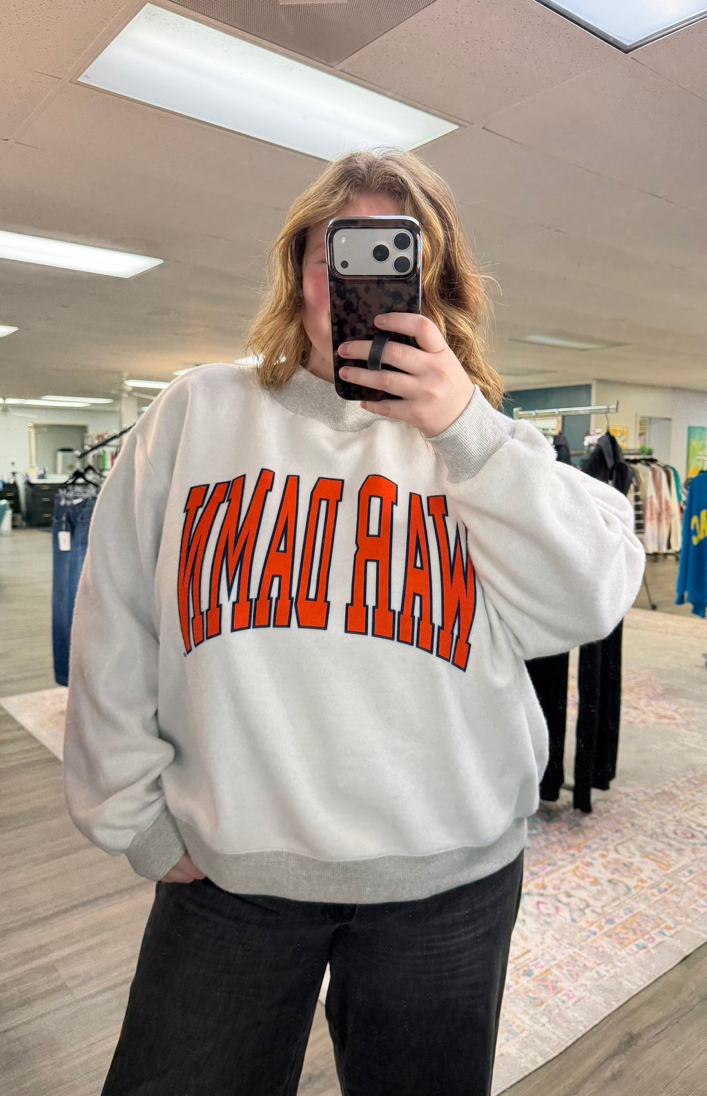 Auburn Reversible Mock-Neck